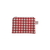 Cibi Újratasak téglalap alakú - Piros kockás (1 db)