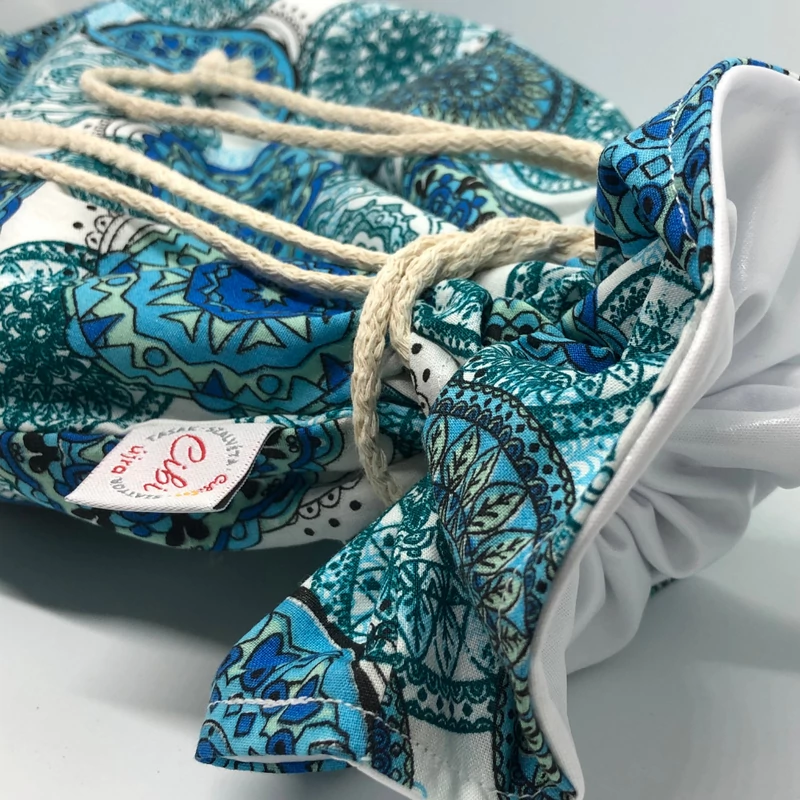 Cibi Bélelt kenyeres zsák - mini, Kék Mandala (1 db)