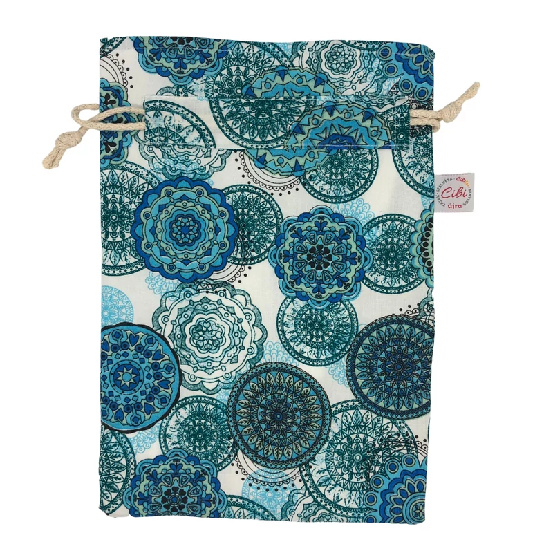 Cibi Bélelt kenyeres zsák - mini, Kék Mandala (1 db)