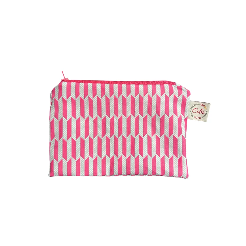 Cibi Újratasak téglalap alakú - Pink paralelogramma (1 db)